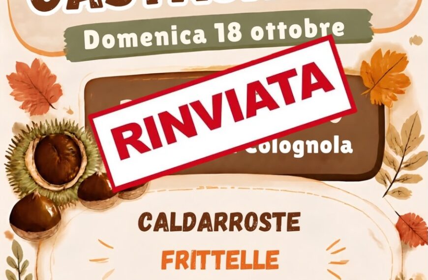 Castagnata 2026 Rinviata